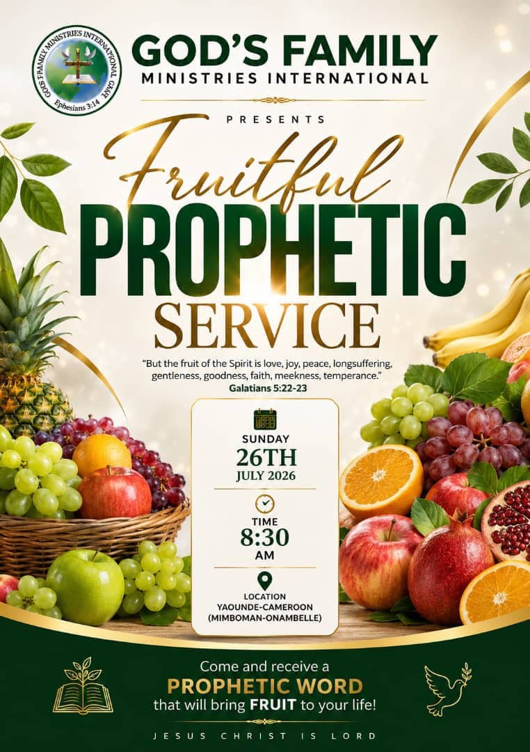 Fruitful Prophetic Service